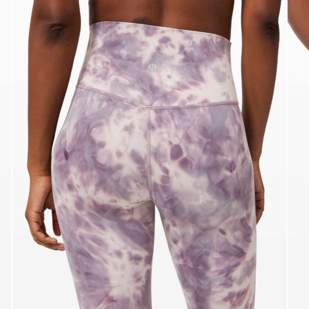 Lululemon Align Leggings 28” Tie Dye
